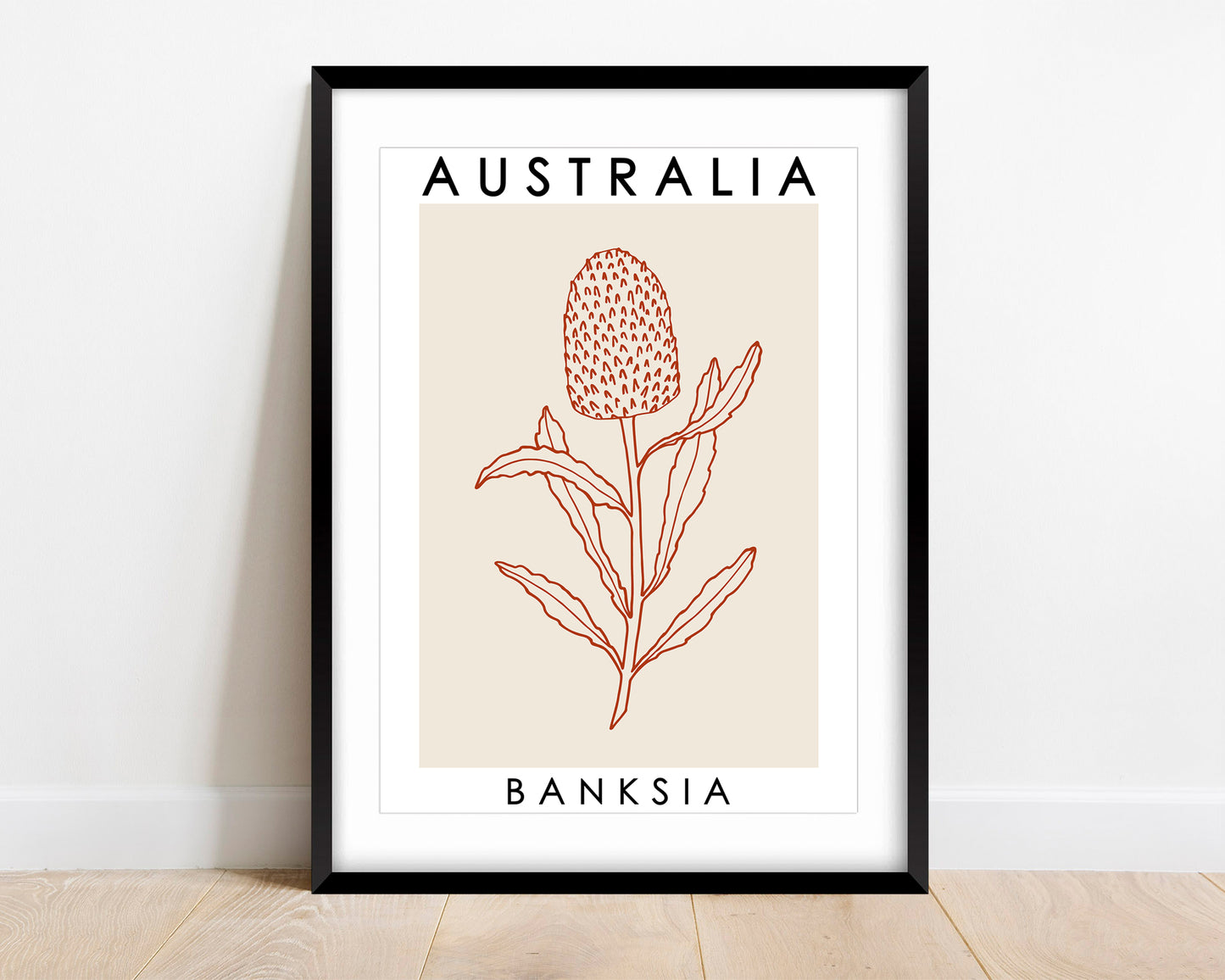 Australia Poster - Banksia